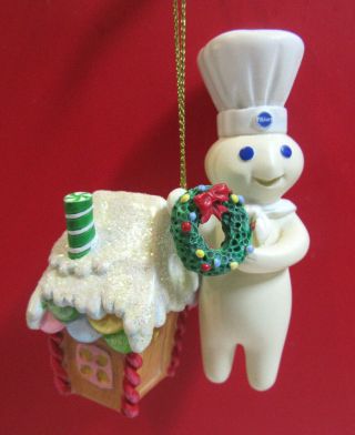 Danbury Sugar And Spice Pillsbury Dough Boy Christmas Ornament