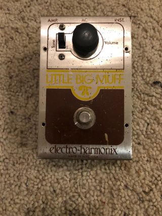 Electro Harmonix Little Big Muff Vintage Distortion Pedal -