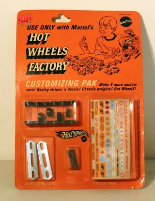 Dte 1969 Carded Hot Wheels Redline 4369 Factory Customizing Pak Niop