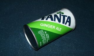 Fanta Ginger Ale Soda Can The Coca Cola Company Mid Atlantic Canners Steel 12 Oz