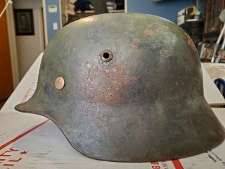 M 35 German Helmets With Liner No Chinstrap Stamped Se66
