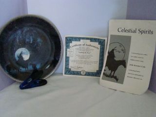 Bradford Exchange - - - Decorative Plate - - - " Lighting The Way " - - Celestial Spirits
