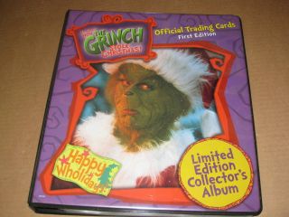 Jim Carrey How The Grinch Stole Christmas Binder