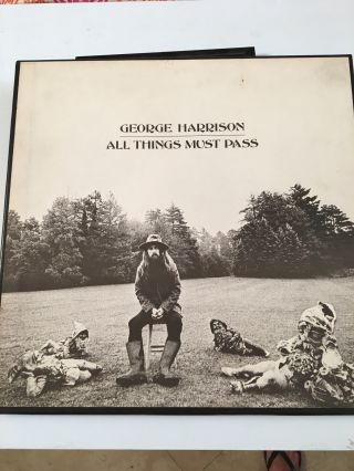 George Harrison " All Things Must Pass " 3 - Lp 