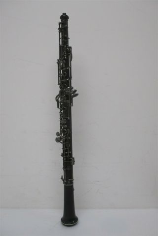 Vintage Wooden Soprano Oboe Sn 40 0214640l