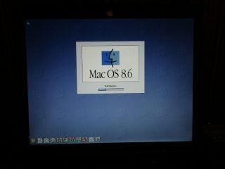 Vintage Computer - Apple Mac PowerBook G3 Lombard MacOS8.  6 333MHz 256MB, 2