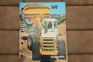 International Harvester 560 Wheel Loader Sales Brochure (spanish Version)