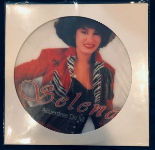 Selena Quintanilla Y Los Dinos " Aquerdate De Mi " 12 " Picture Disc Single
