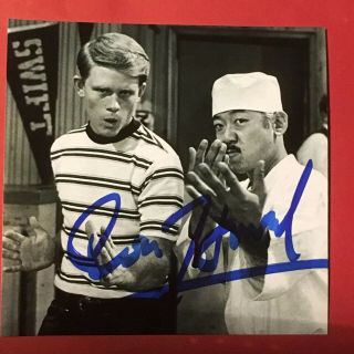 Ron Howard Hand Signed Photo Autograph ‘happy Days’