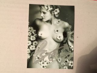 Drew Barrymore Hand Signed Photo Autograph Actress