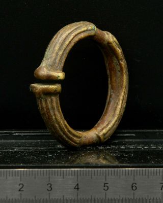 Antique Copper Manilla - Currency Bracelet - West Africa - 1800s/1900s