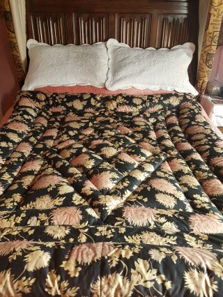 Vintage Radiance Quilts Down/feather Filled Quilted Bed Topper,  149cm X 172cm