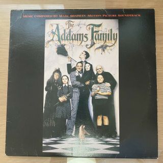 The Addams Family Soundtrack Korea Lp Vinyl With Insert 1991 Marc Shaiman