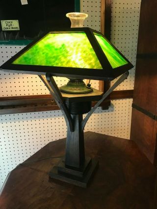 Arts And Crafts Mission Lamp