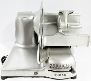 Vintage Hobart Meat/cheese Deli Slicer Model 410 115v 3.  3 Amp 60 Cycle 1/8 H.  P.
