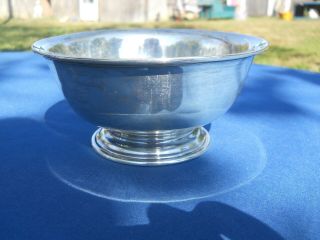 Vintage Sterling Silver Paul Revere Bowl 159.  3 Grams