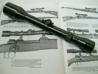 Ww2 Era German B.  Nickel/marburg Ziel 6x56 Scope Mauser K98 Sniper Zf39 ? 6 Power