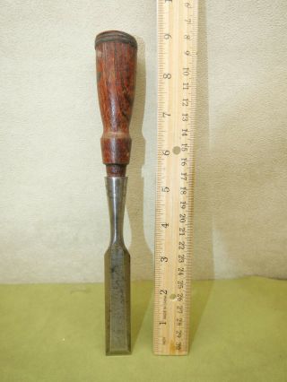 Old Tools Vintage 3/4 " Stanley Bevel Edge Socket Chisel