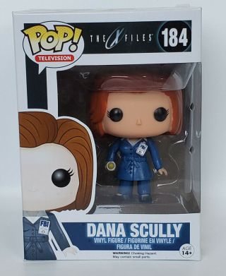 Funko Pop The X - Files - Dana Scully (gillian Anderson) 184 - Vaulted/new