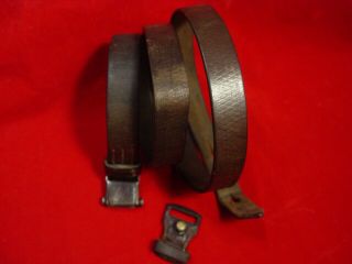 Wwii German Leather Sling For Mauser K98k K Date 1934 Rare