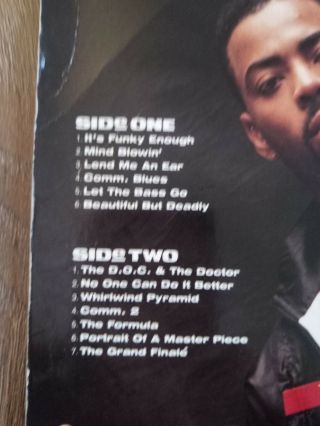 The D.  o.  c No One Can Do It Better US Vinyl Lp Hip Hop 1989 OG Release Dirty 3