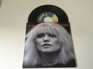 Debbie Harry (blondie) Rush Rush 7  1983 Portuguese Edition Exc