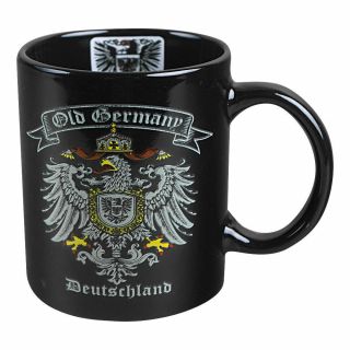 1 Old Germany,  Deutschland,  Crest W.  Flag Color,  Ceramic,  Coffee Mug,  Cup,  Tasse