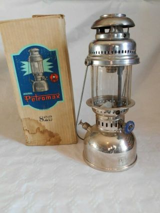Vintage Pressure Lamp Petromax 826 350 Cp Lantern Boxed Germany