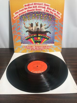 The Beatles Magical Mystery Tour Capitol Smal 2835 1967 Vinyl Booklet Ex/ex