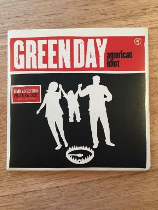 Green Day Vinyl 7” Picture Discs - American Idiot,  BOBD,  Holiday - Set Of 3 2