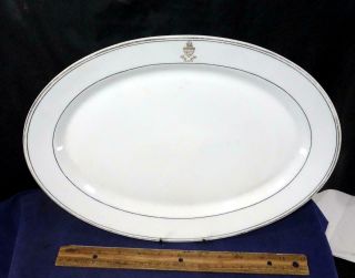 Vintage Kappa Alpha Theta Sorority Syracuse China Large Platter Plate Crest