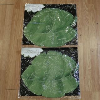 Carole Shiber Artables Hand Painted Leaf Place Mats 2 Packages Of 4,  8 Total
