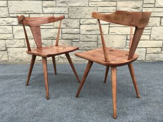 Mid Century Modern Paul Mccobb Planner Group Dining Arm Chairs - 1530