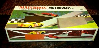 Matchbox Motorway 3803 Fred Bonner 2 Lane Teeter Track Mega Rare Mib