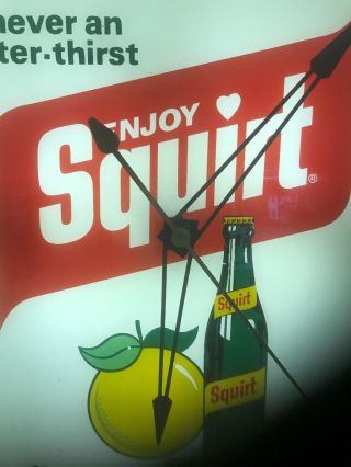 Vintage Squirt Soda PAM Clock 2