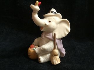 Lenox Trunks And Treats Elephant Figurine Perfect For Halloween