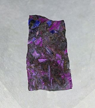 Dkd 107cs/ 35.  5grams Purple Sugilite Hints Of Richterite Slab