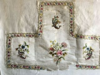 Early 19th C.  French Silk Embroidery (2883) 2