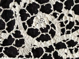 Unusual 17th C.  Flemish bobbin lace edging STUDY PIECE 3