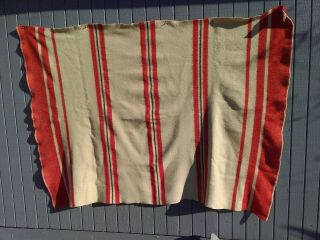 Vintage Warmbilt 100 Wool Camp Blanket - Minnesota Woolen Co.  53 " X 76 " Twin