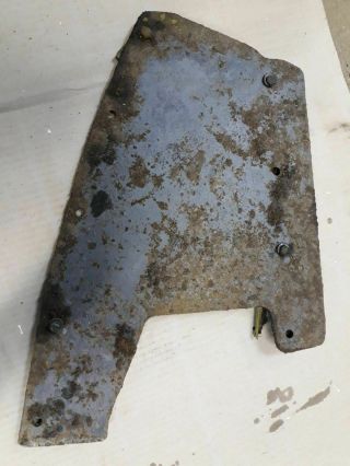 Armor Plate Left With Org.  Paint Focke - Wulf Fw190 Org.  Luftwaffe