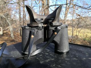 U.  S.  Navy Bausch & Lomb Mark 41 7x50 Wide Field Wwii Ww2 Binoculars Rare