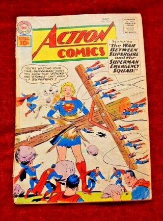 Action Comics 276 First Appearance Of Brianiac 5,  Sun Boy And More