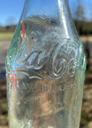 Rare Gadsden Alabama SS Coca Cola Bottle ALA Early 2