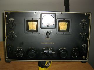 Vintage Hammarlund Hq - 120 6 Band Shortwave Receiver Radio