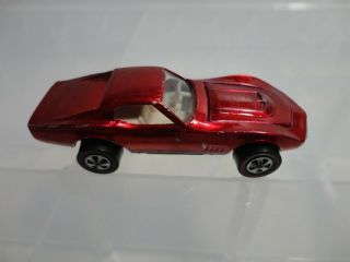 Redline Hot Wheels Red Custom Corvette 3