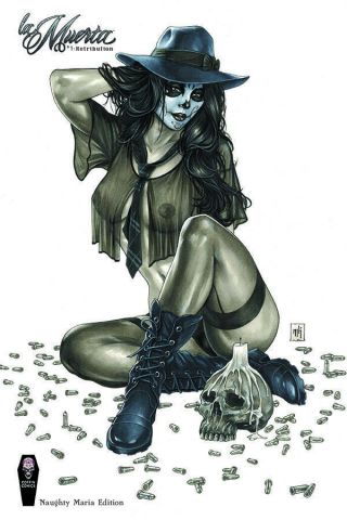 Lady Death La Muerta Retribution " Naughty Maria " Ltd.  Ed.  Comic Book