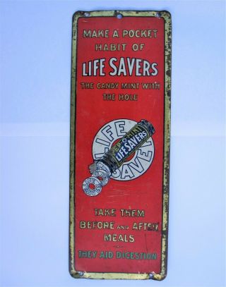 Life Savers Tin Sign Vintage Advertising - Garage Shop