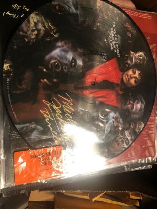 Michael Jackson Thriller Limited Edition Picture Disc Vinyl Lp