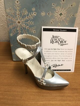 Just The Right Shoe - Snow Queen,  2004 Christmas shoe 2